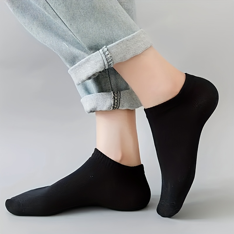 4 Pairs Cotton Ankle Socks for Men and Women - Low Cut Socks for Unisex Soft And Comfortable