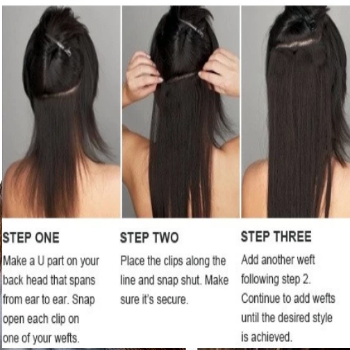 Clip In Hair Extensions 30 Inches Extra long Straight Brown Mixed Blonde Fake Hairpiece 5 Clips Synthetic Hair Extensions For Women Daily Use