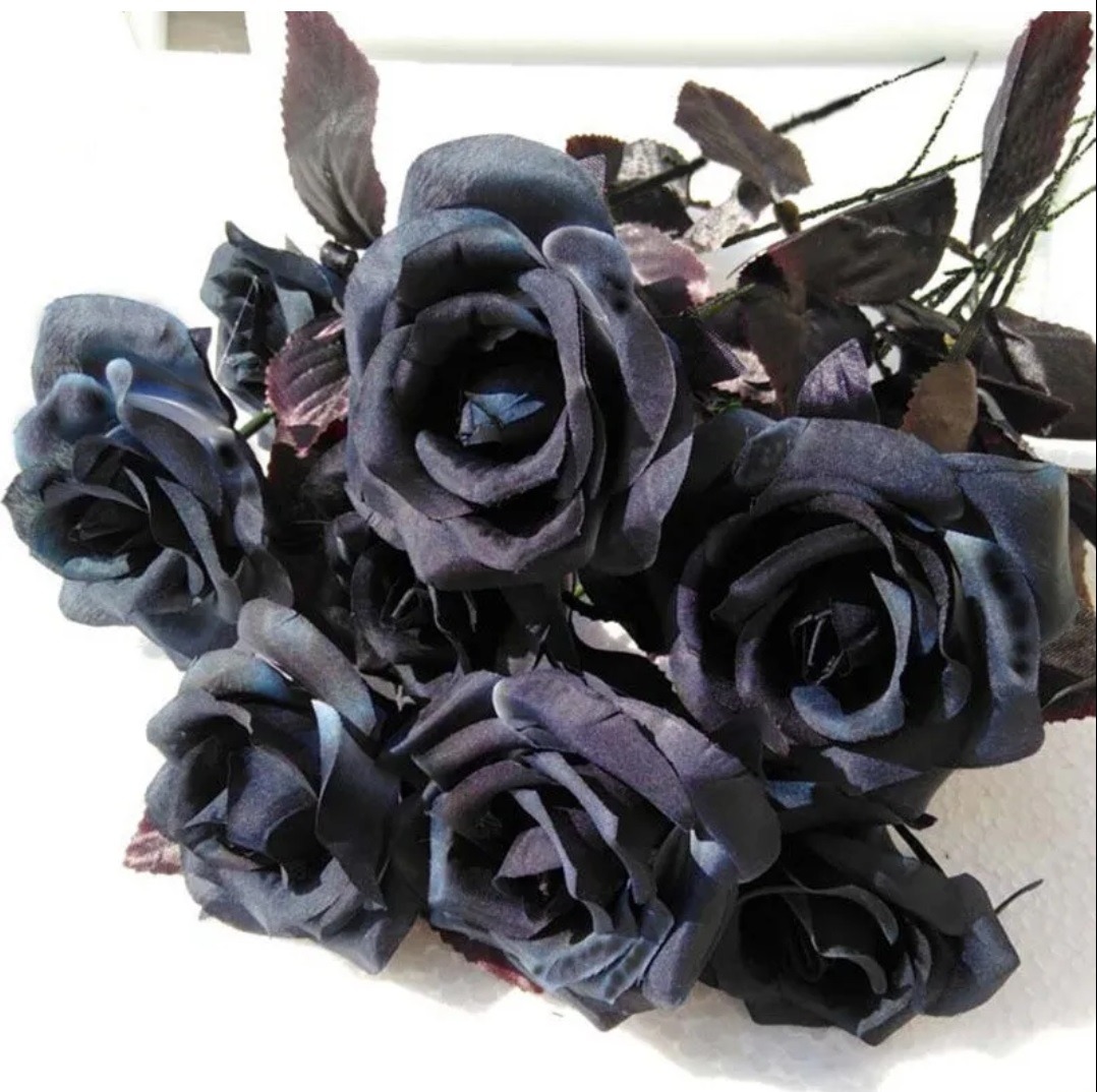 Artificial Rose Bunch Flower silk flower decor home ornaments decorative for wedding party flowers