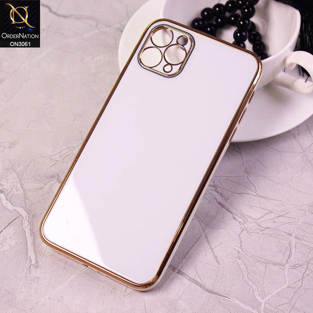 Iphone 11 Pro Max Cover White Soft Gold Plated Color Borders Camera Protection Back Case Buy Online At Best Prices In Pakistan Daraz Pk
