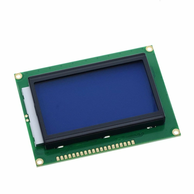 128x64 Jhd12864e Blue Color 128 By 64 Graphical Lcd