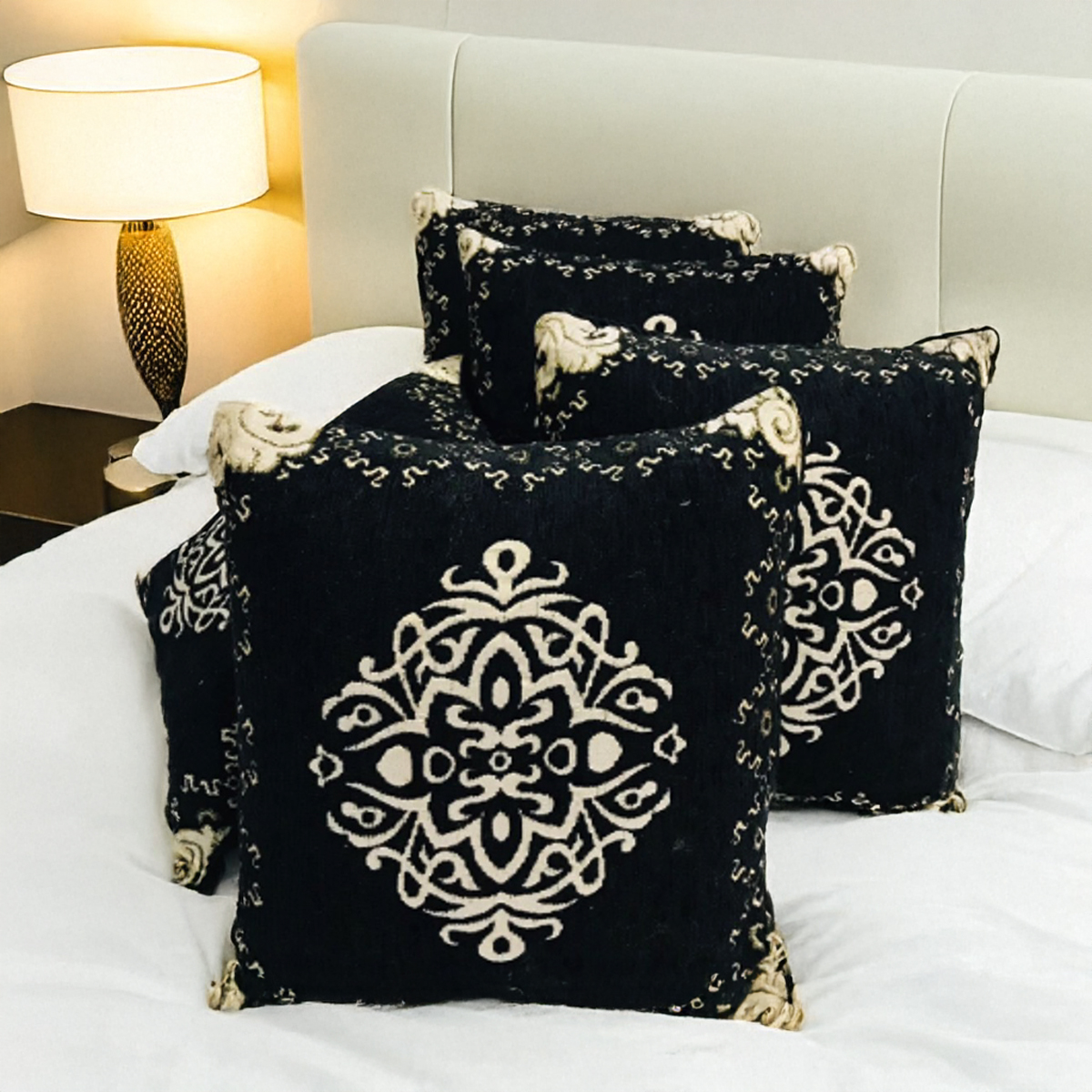 6 PCS Cushion Covers Set Stylish Decorative Sofa Throw Pillow Covers for Home