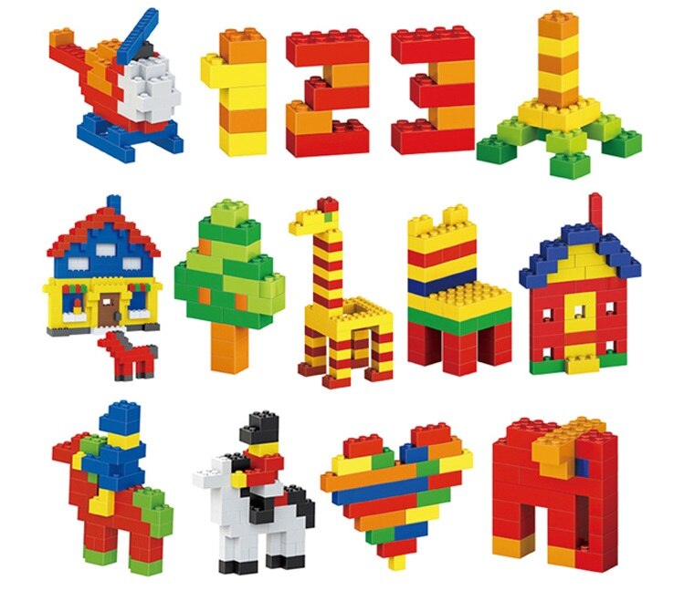 Building Blocks Compatible Legoings figures DIY Creative Bricks Bulk Model Figures Educational Kids Toys Compatible