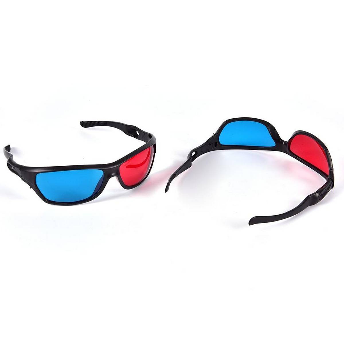 Red Cyan Blue Anaglyph 3D Glasses for 3D Movies, Images and Games