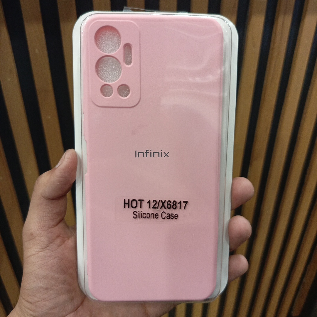 Infinix Hot 12 Back Cover Silicon Official Mobile Phone Case