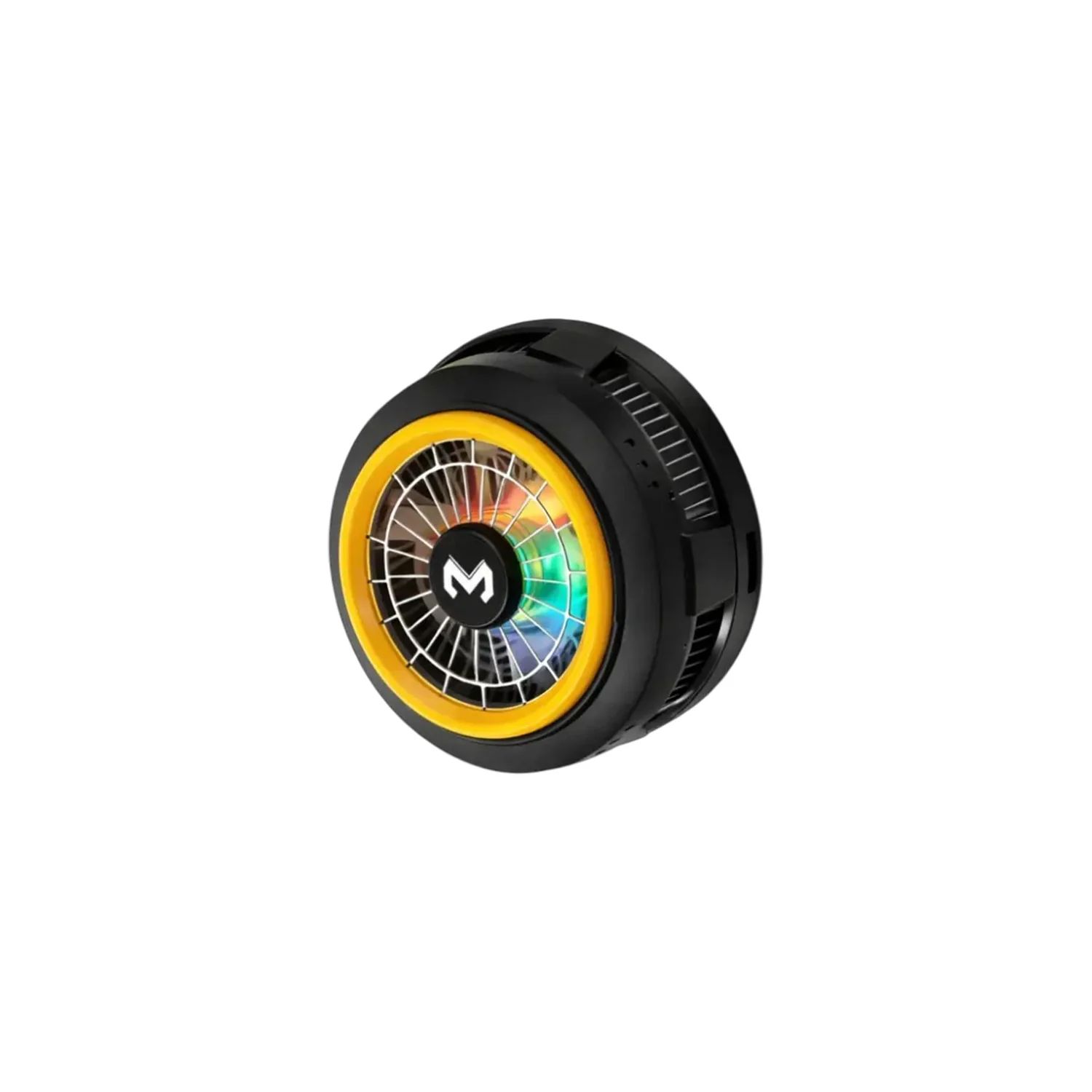 MEMO CX20 Magnetic Mobile Phone Cooler – Universal Gaming Fan Radiator Heat Sink with RGB Light for PUBG, Free Fire & CodM
