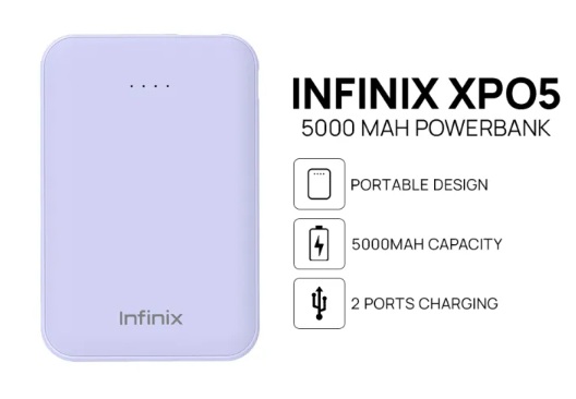 Infinix Power Bank XP05, Infinix Go 5000 mAh | Daraz.pk