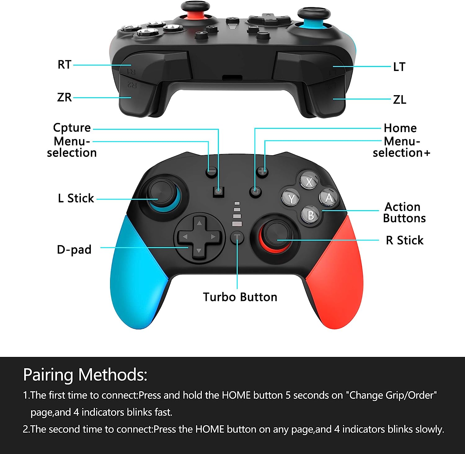 Connect Nintendo Pro Syncing Switch Controllers How To Connect Two