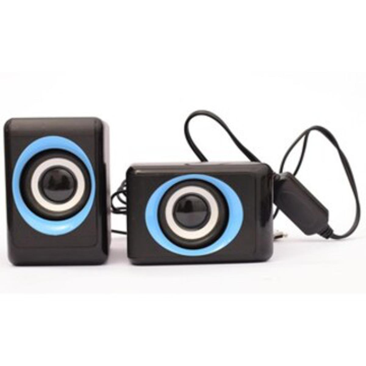 HOTMAI HT-208 Multimedia Speaker Best Sound Quality For LCD Laptop Computer System Best For Home Or Office Use