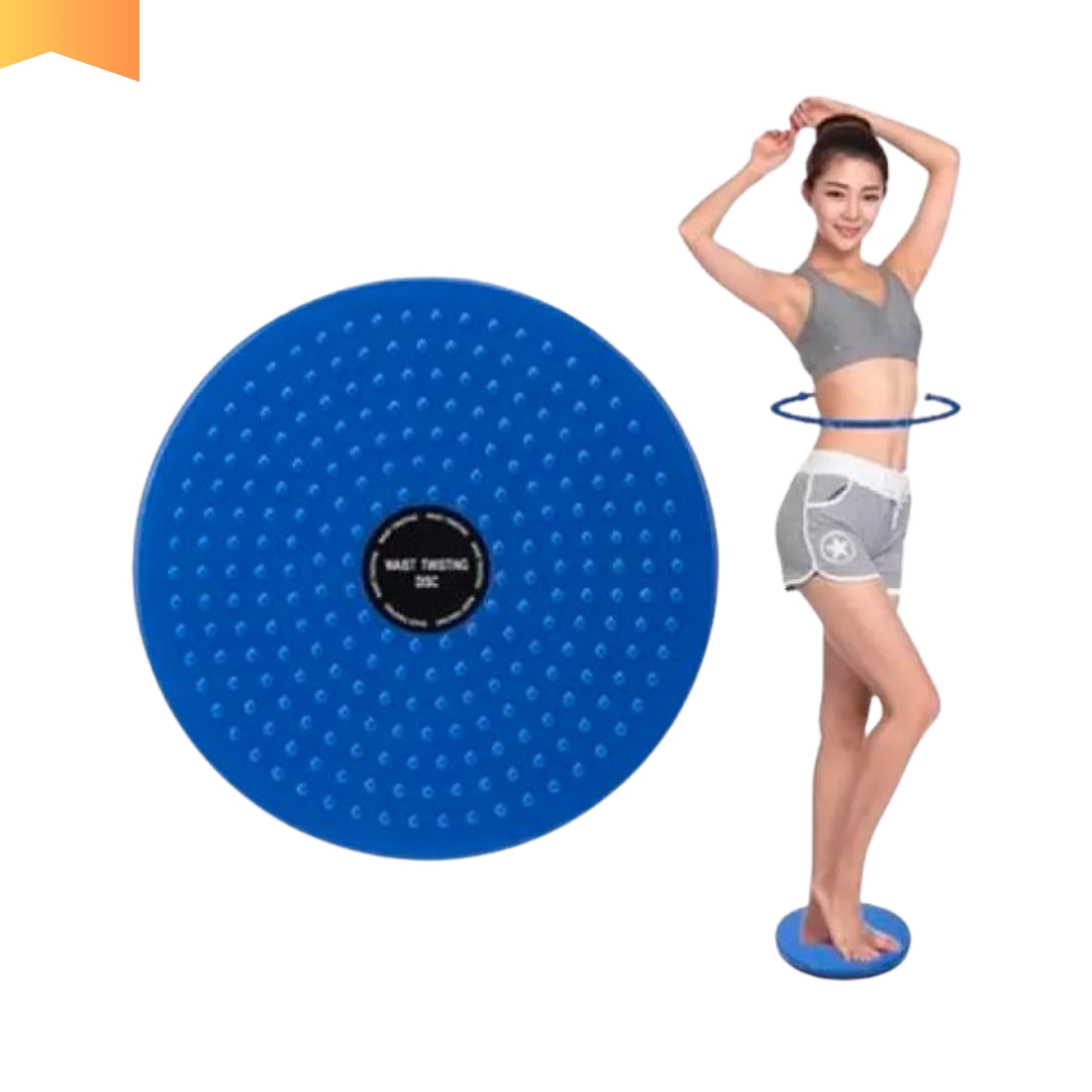 COLORFUL AB TWSITER WAIST TUMMY TRIMMER DISC FOR WOMEN AND MEN ROTATING BOARD EXERCISE FITNESS SPORTS EQIUPMENT FOR HOME GYM