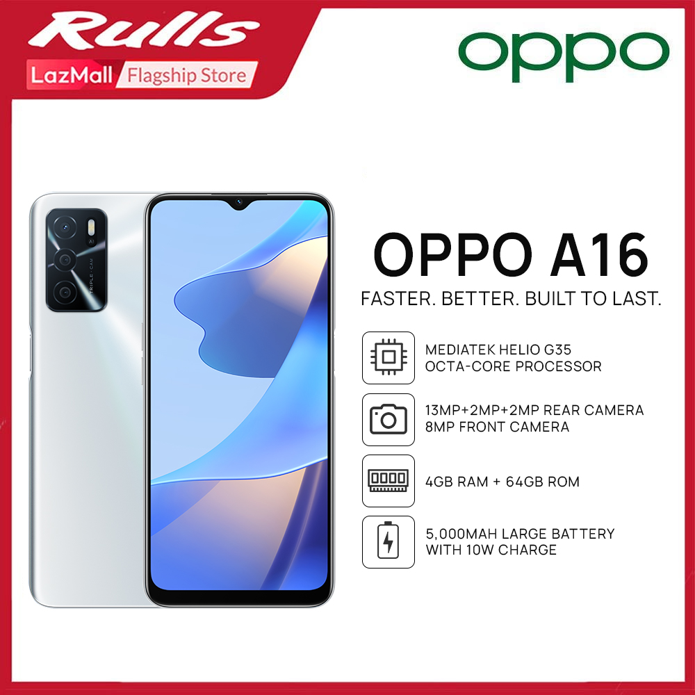 oppo a16 ka processor