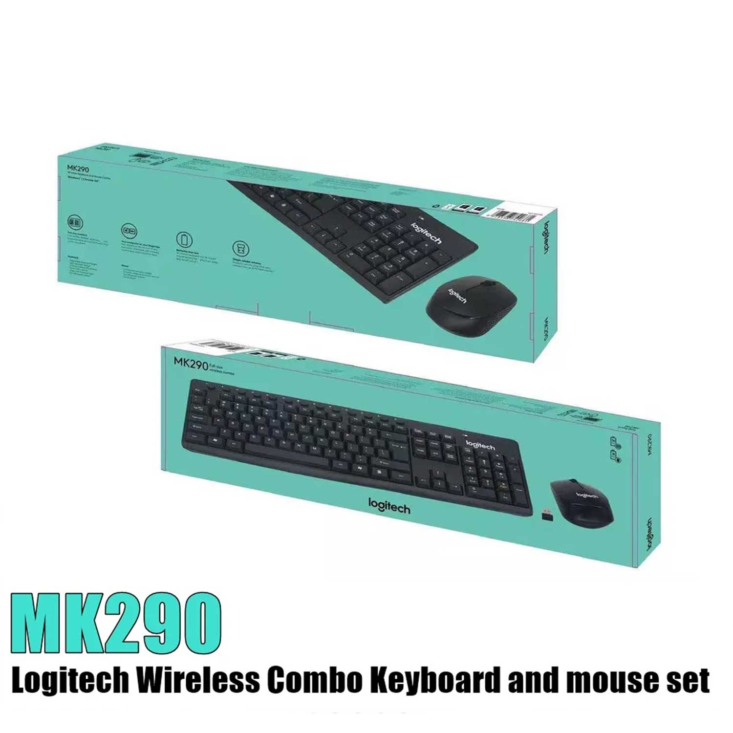 Logitech Wireless Combo Keyboard and Mouse Set Mk290 / Hp Wireless Keyboard Mouse Combo Cs700