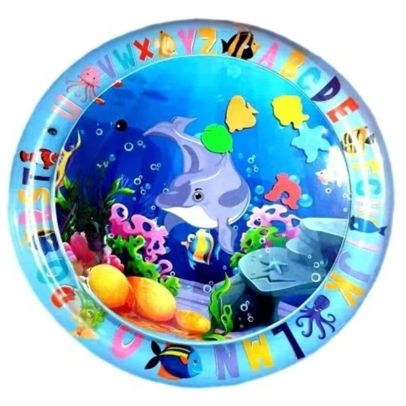 Baby Water Play Mat Inflatable Infant Tummy Time Leakproof Activity Toy Mat For Infants And Toddlers