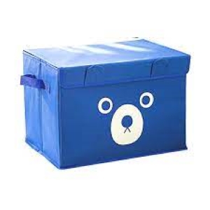 Panda Storage Bin for Toys Storage Box Organiser with Lid for Kids Playroom, Baby Clothing, Children Books, Stuffed Animal