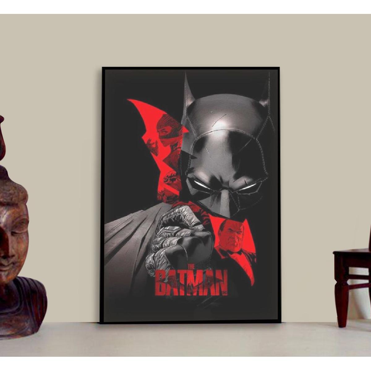 Batman Photo Frame for Marvel Fans Table and Wall Digital Printed