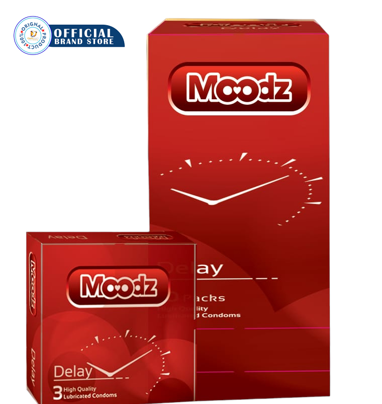 Moodz Delay Condoms Dispenser (6 Packs)