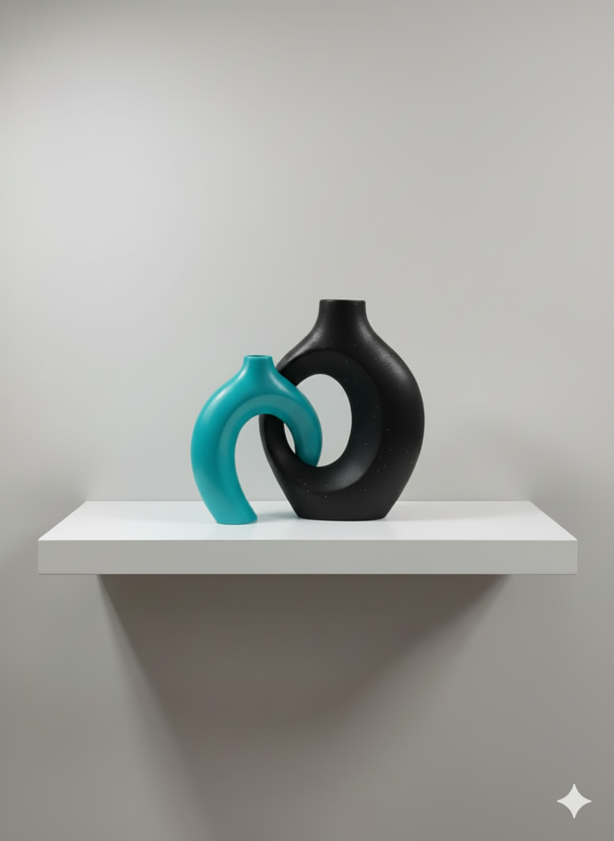 black+turquois blue