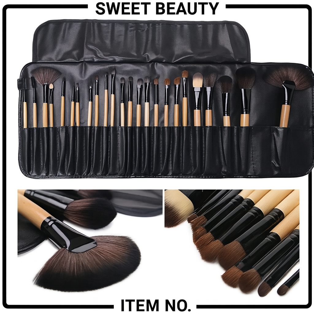 sweet  Beauty Professional Makeup 24pcs Brush Set