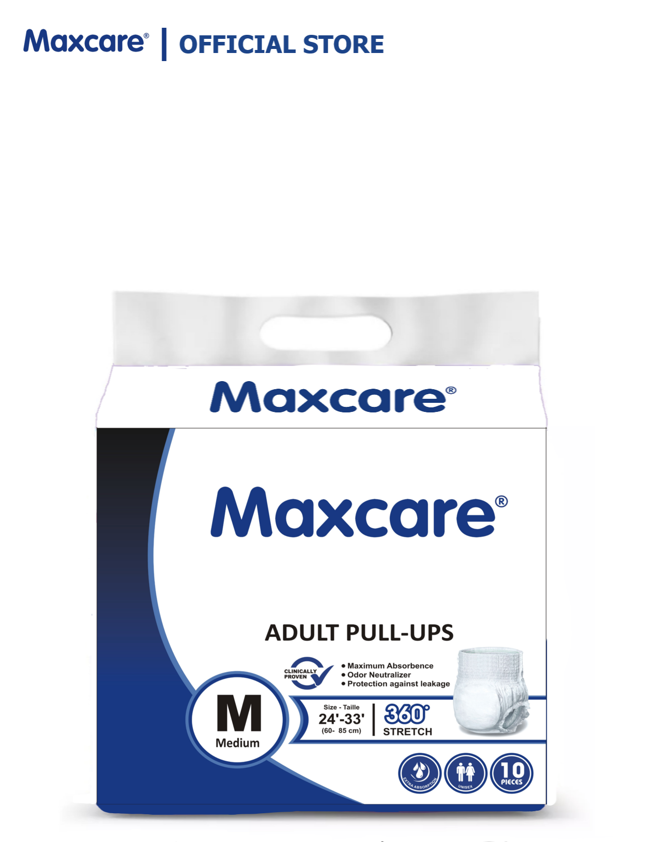 Maxcare Adult Pull Up Medium M 10 Pcs | Daraz.pk