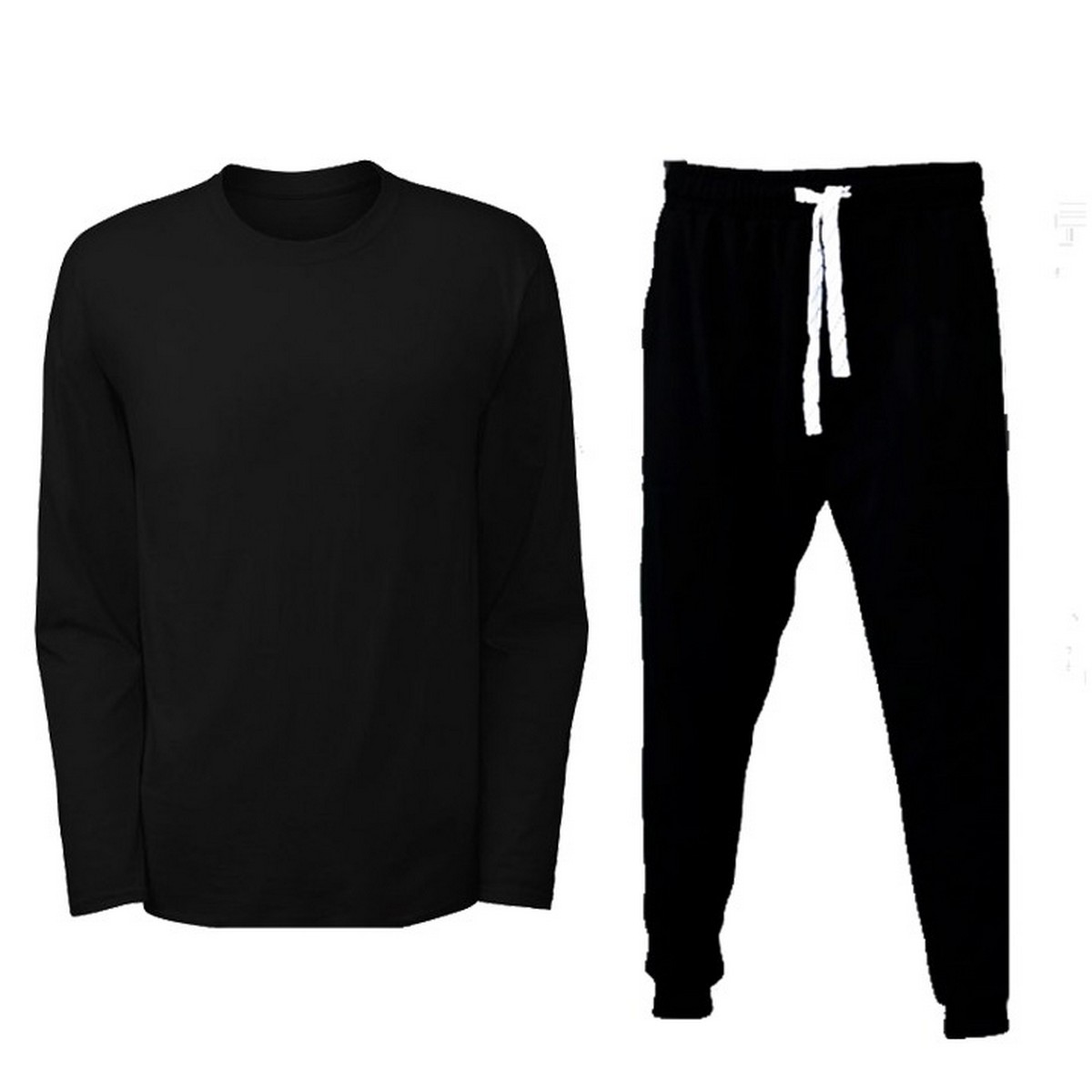 Full Sleeves Black Tshirt 