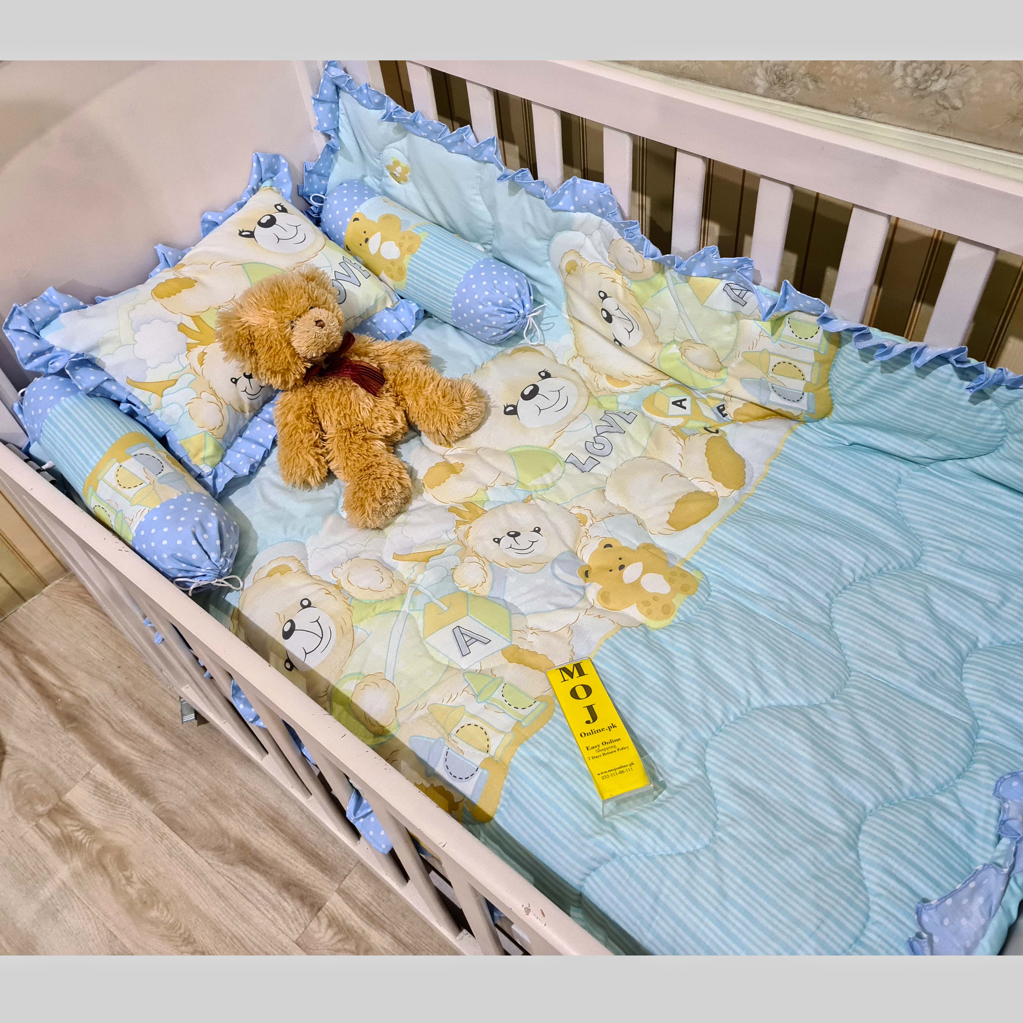 baby cot bed sheet set