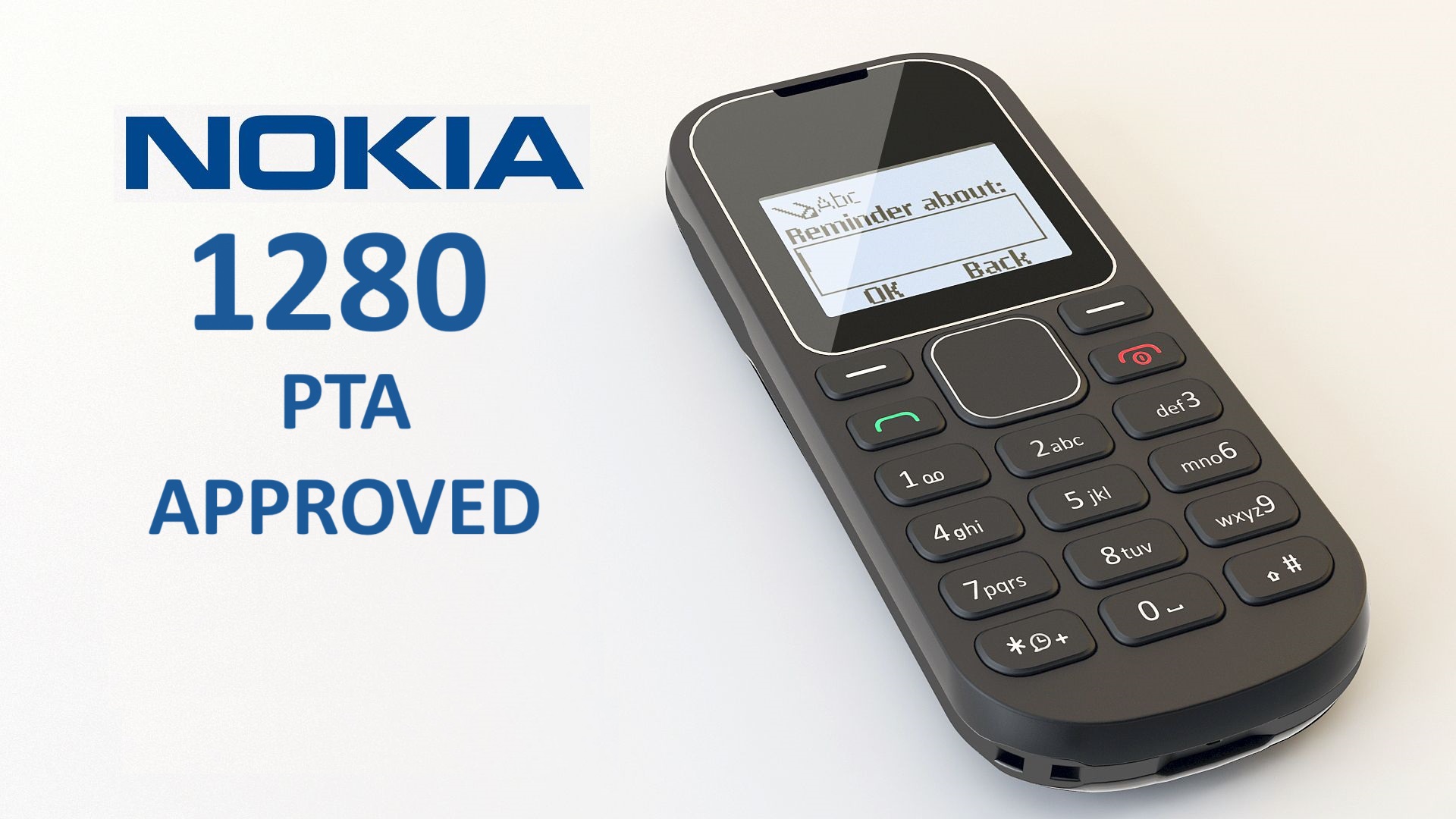 Nokia 1280 Limited Edition - Original & PTA Approved - Original Hungary  Stock