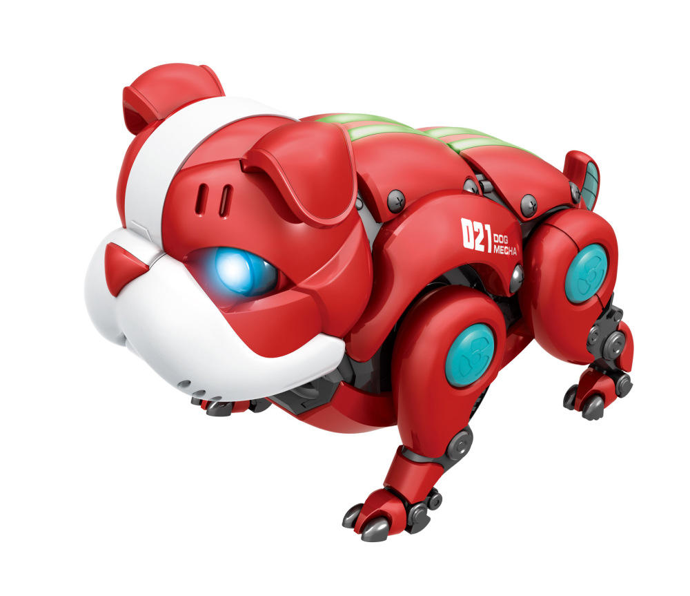 🐶 Pet Robot Innovx – Intelligent Voice Control Pet Dog | Lights, Music & Head-Shaking | Smart Interactive Toy for Boys