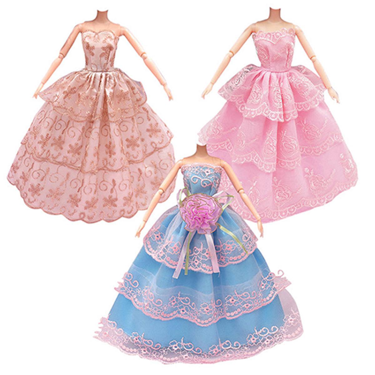 Dolls Dress Up Clothes Dresses Minidress Accessories Party Wear