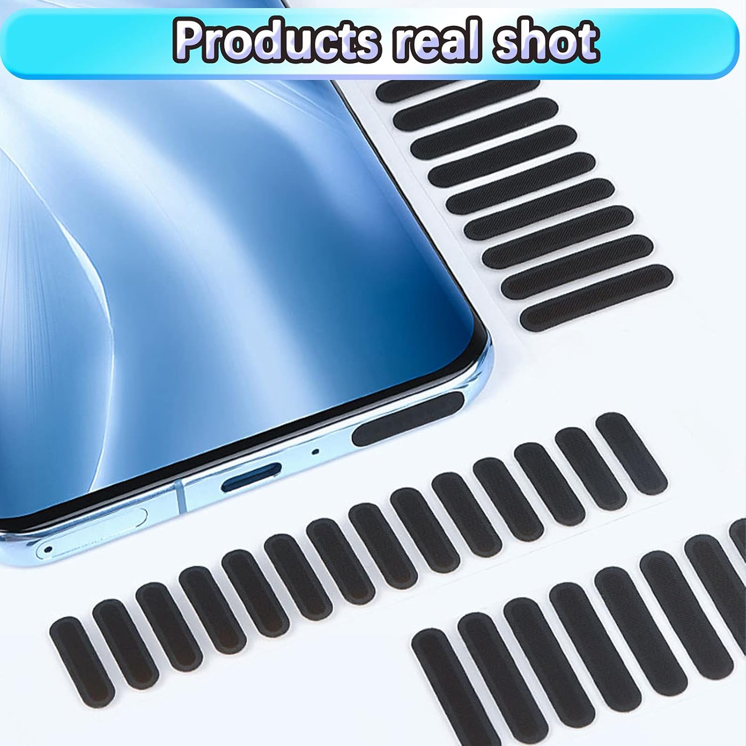 10 PCs Protect Mobile Phone Dustproof Net Stickers Speaker Mesh Anti Dust Proof Universal 10 pcs Stickers in 1 Strip price in Pakistan