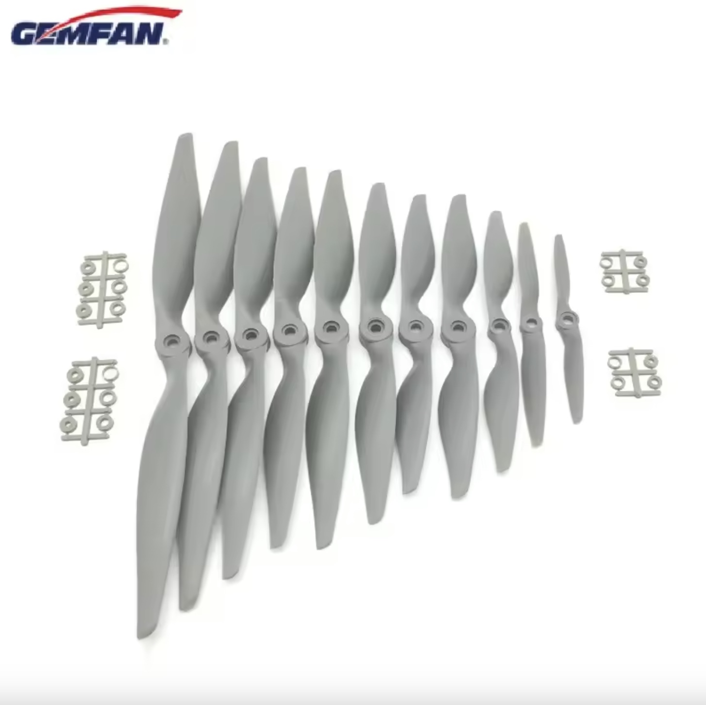 Gemfan Apc Nylon Propeller 5x5/6x4/7x5/8x4/8x6/9x6/10x5/10x7/11x5.5/12x6/13x6.5/14x7/16x8/17x10 Props For RC Model Airplane