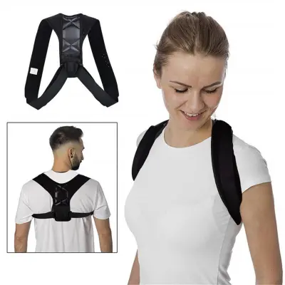 Adjustable Back Brace Shoulder Belt Posture Support Correction