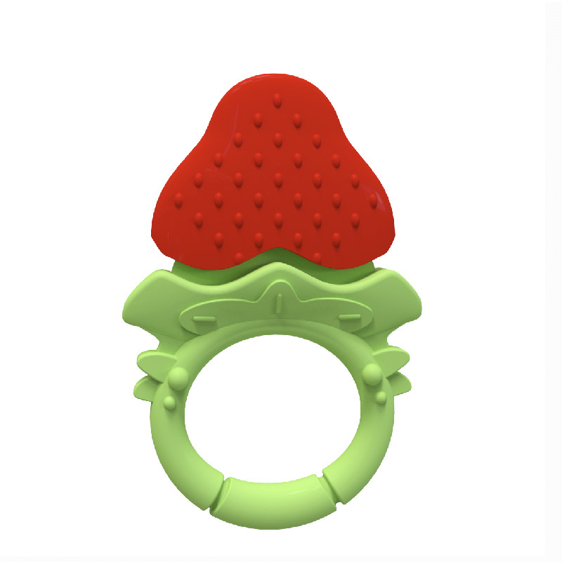 Mama choice Fruit Shape Silicone Teether for Baby