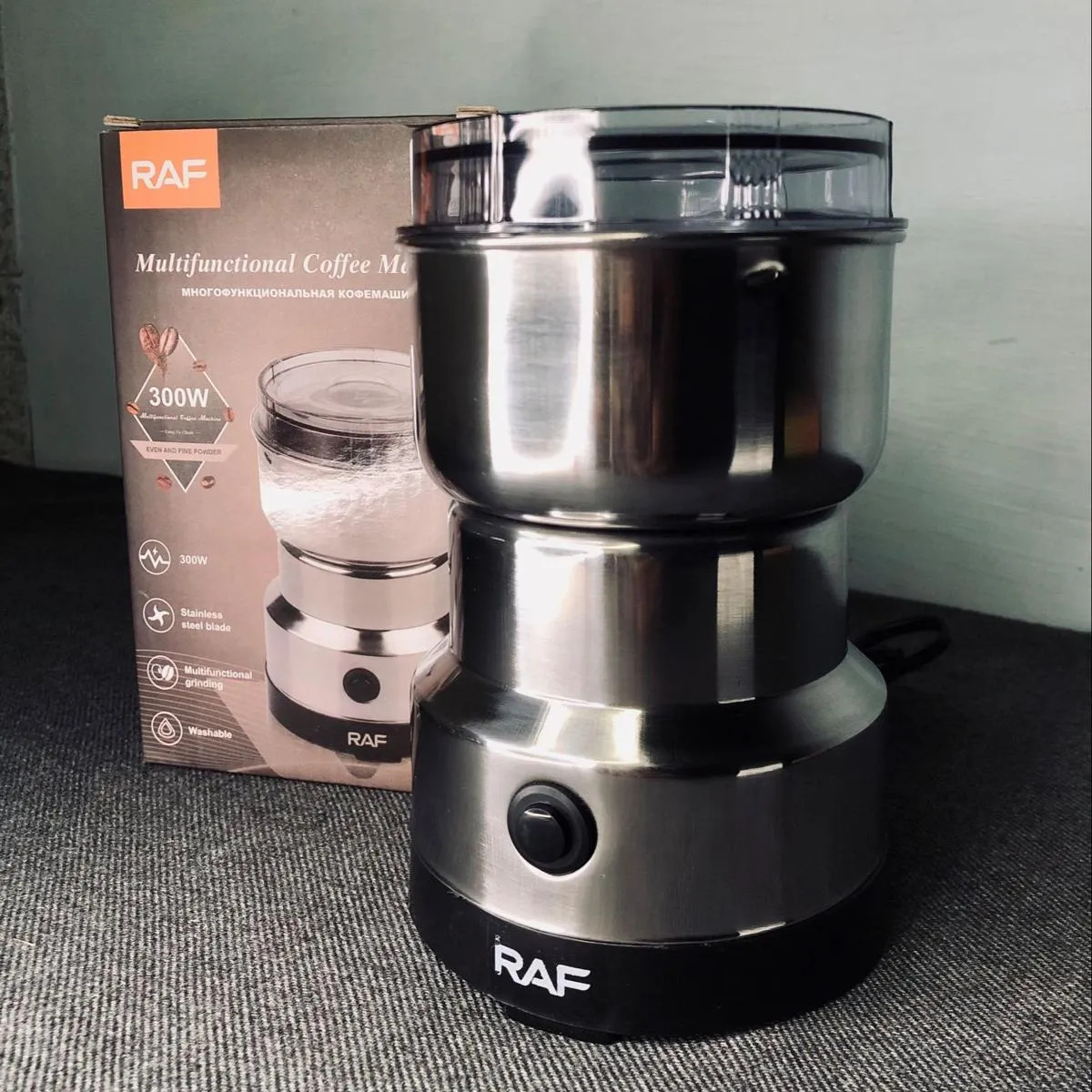 Full Size 220V Electric Grinder – Chopper – Grinder – Electric Chopper – Chopper Machine – Spice Grinder – Heavy Duty Stainless Steel Dry Mill For Spices, Masala, Coffee Beans, Herbs, Nuts & Grains – Powerful & Efficient Kitchen Grinder For Home Use