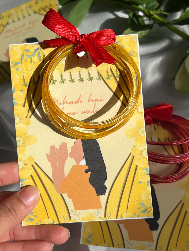 ✨Customized Bangle Card | Elegant Jewelry Display Bangle Card | Luxury Handmade Packaging