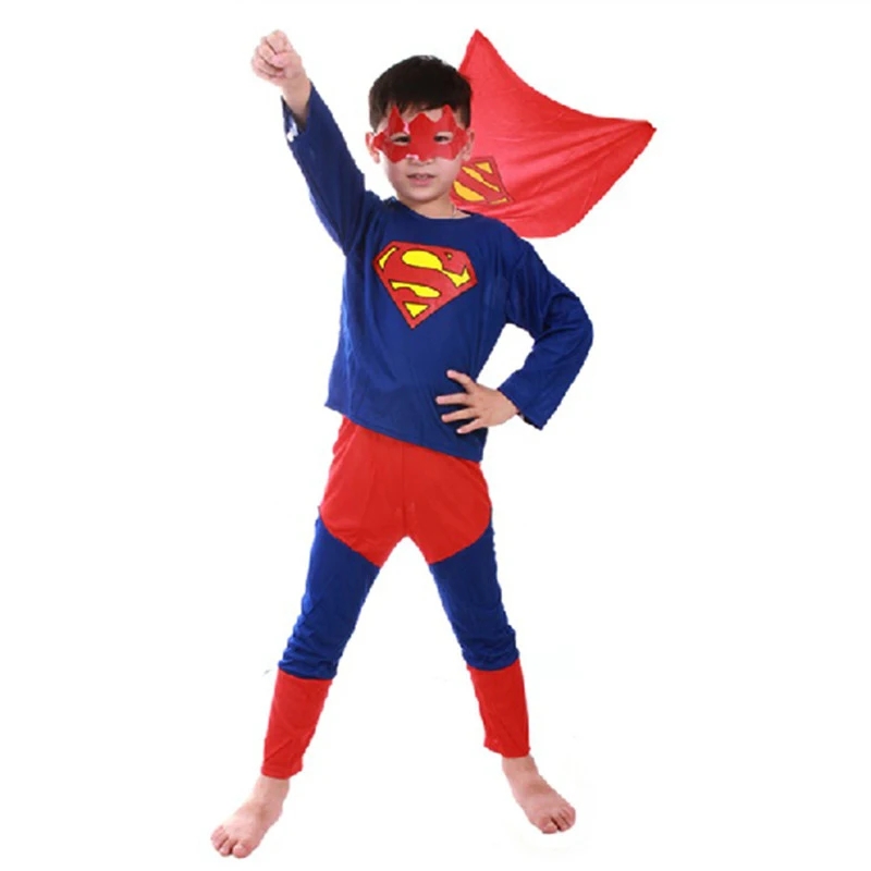 Batman/Superman/Spiderman Costume Dress For Sweet and Lovely Kid (2 Years to 10 Years)