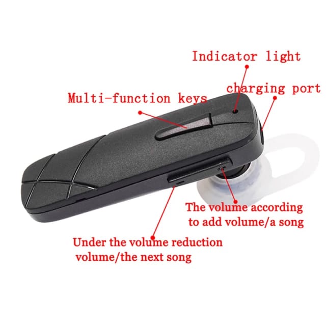 Mini Bluetooth Ear Bud - Handfree - EarPhone - Ear Bud Premium Quality Bluetooth Handsfree For All Mobile