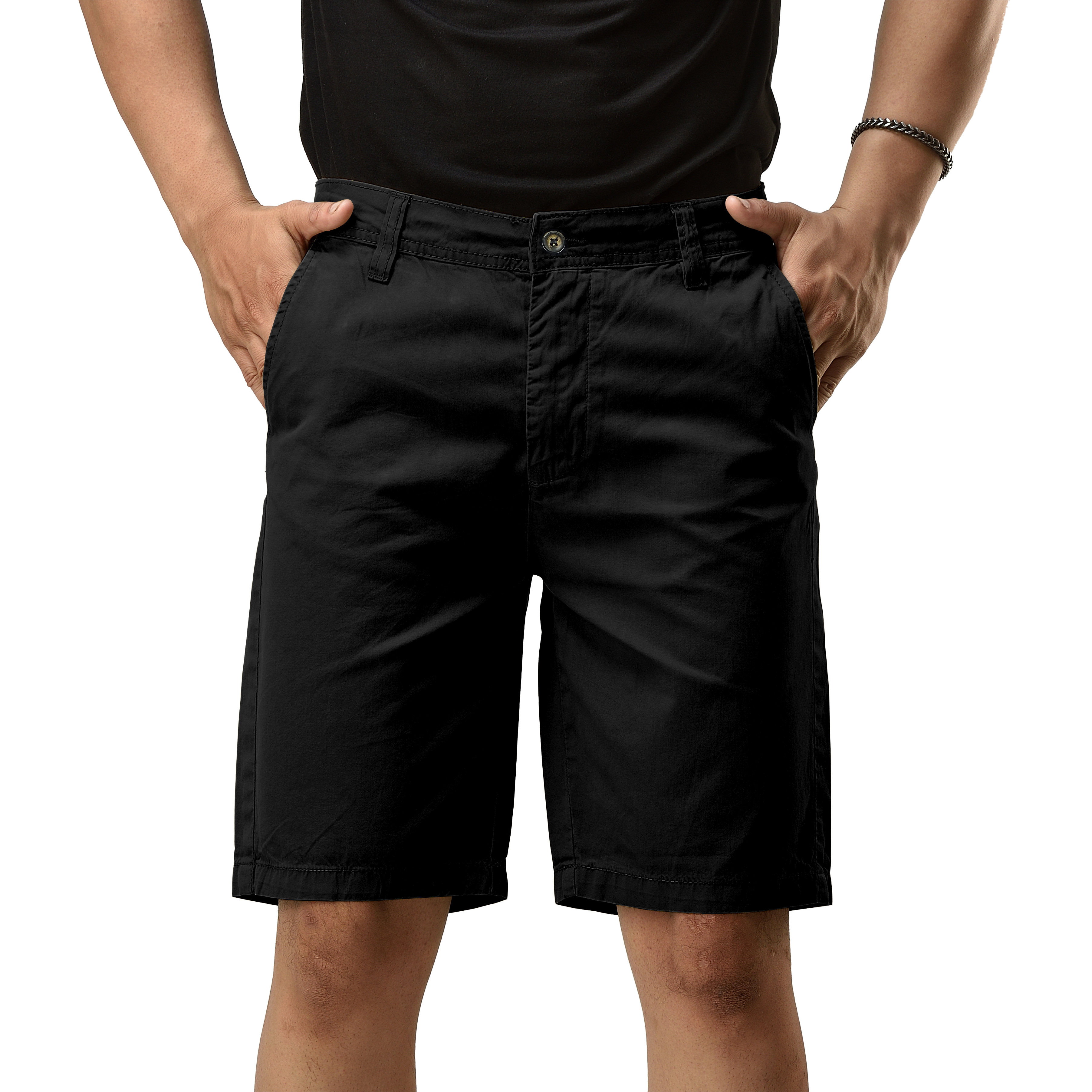 Hashback  Cotton Summer Shorts For Men - Fashionable And Stylish Men's Summer Wear, Ideal For Wash-And-Wear