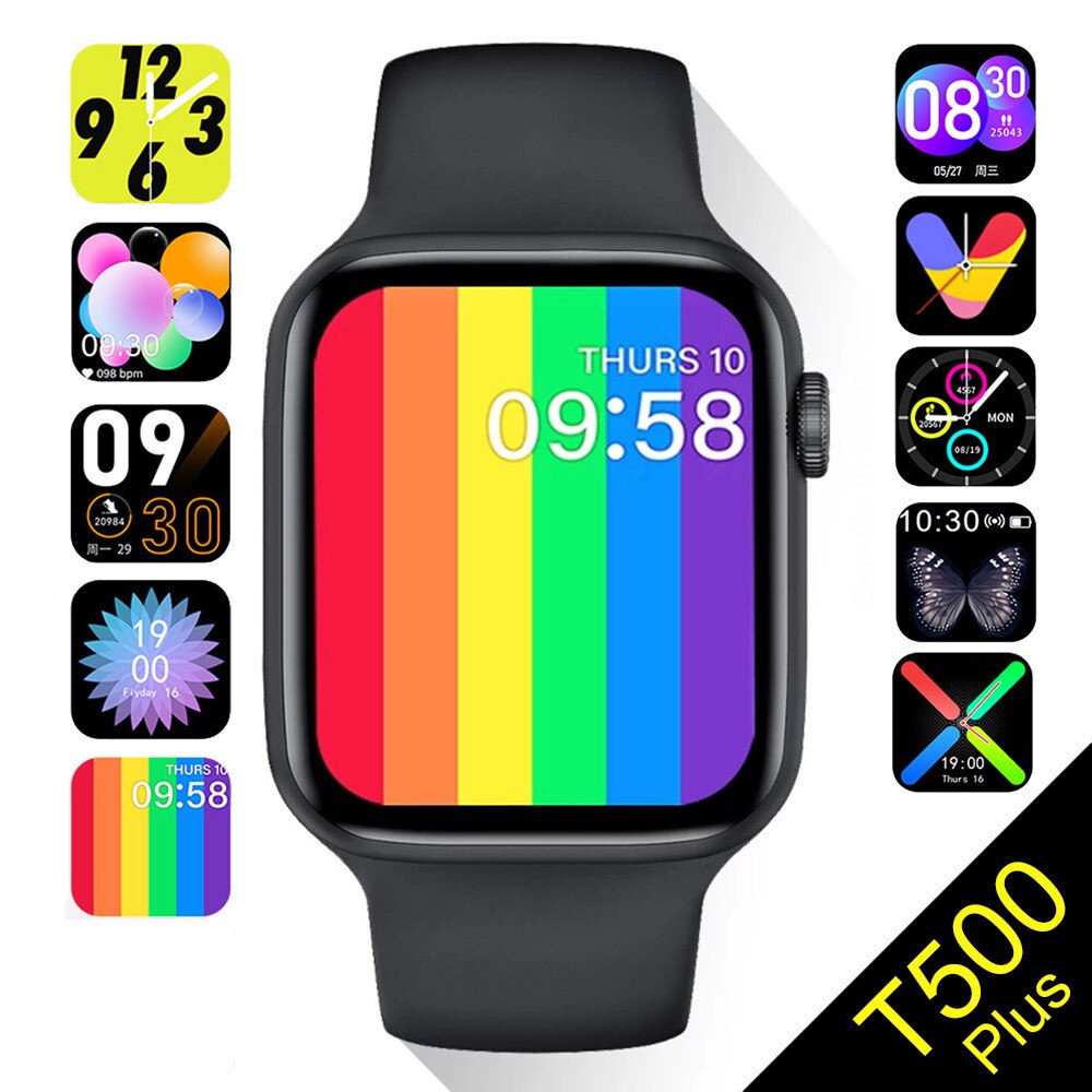 T500 Plus Smart Watch Series 6 - Smart Watch Full HD 44mm Screen Bluetooth  Calling Smartwatches - WhatsApp Messaging Watch - Health Fitness Gyming  Exercise Tracker: Buy Online at Best Prices in Pakistan | Daraz.pk