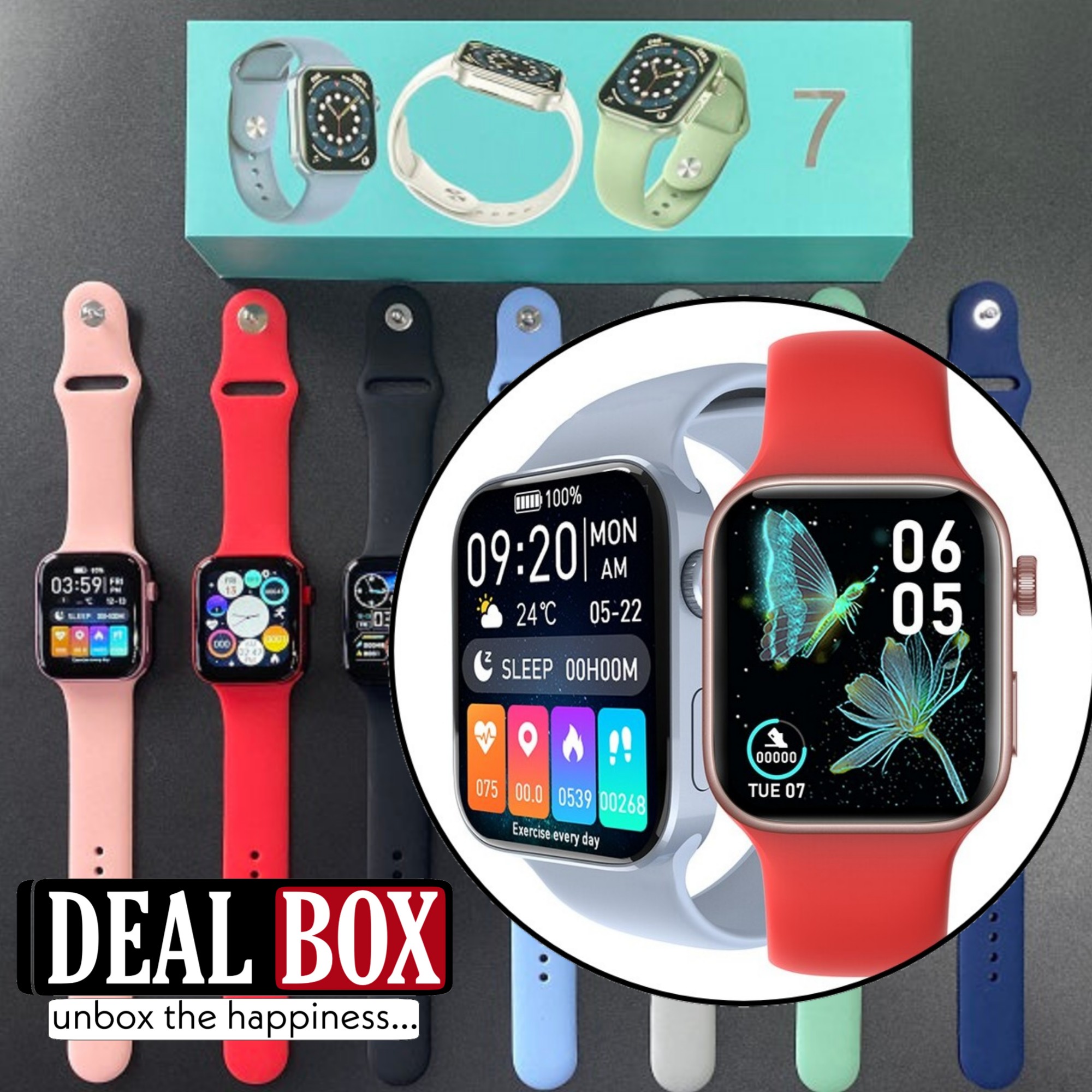 N76 Smartwatch Series 7 | Latest Waterproof Smart Watch for iOS \u0026 Android  with Wireless Charger | 44mm: Buy Online at Best Prices in Pakistan |  Daraz.pk