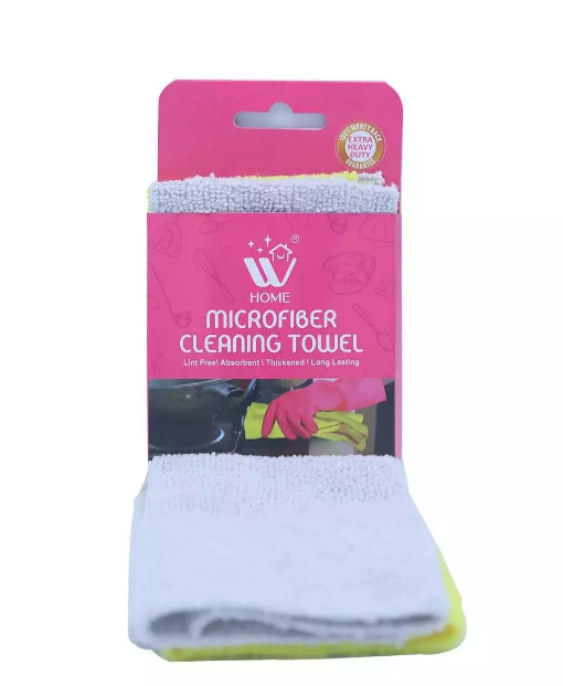 Set Of 8 Microfiber Cleaning Cloths, Household Dish Cloths Softer, More