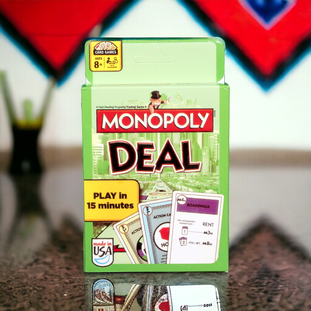 Monopoly Deal Card Game Deal Monopoly Part Games Indoor Fun Activities ...