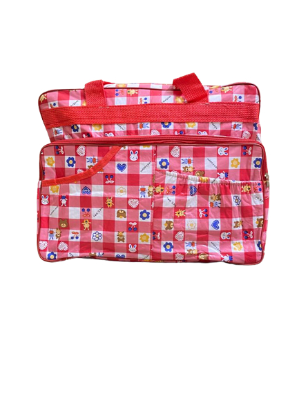 Baby Diaper Bag and Accessories backpack, Kids Storage Carrier Bag, Baby Diaper Organizer, Baby Bag, Kids Bag, Portable Storage Bag - Rectangular