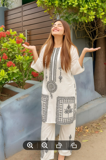 Stylixh Collection Trendy Stitched New Arrival Stylish Printed 2pc Dress For Women and Young Girls