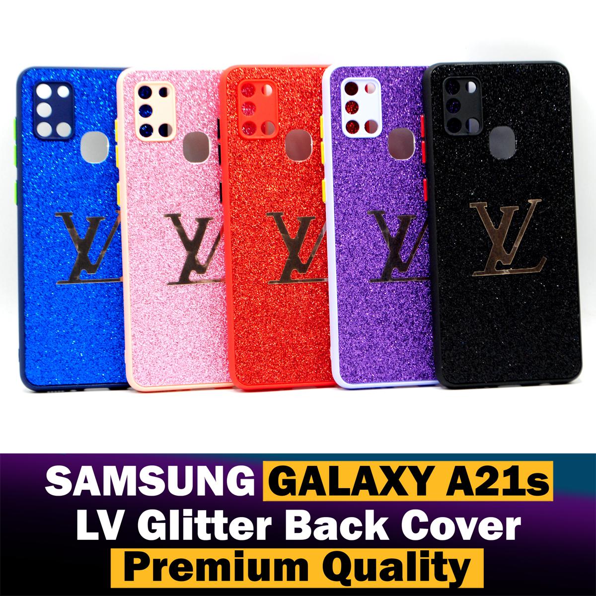 Samsung Galaxy A21s Back Cover LV Glitter Shiny Samsung Galaxy