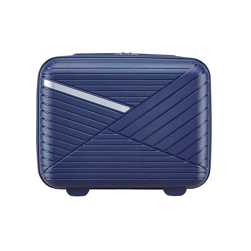 Beauty 14 Inch Suitcase Waterproof Plastic Makeup Storage Box Zipper Travel Cosmetic Bags Case