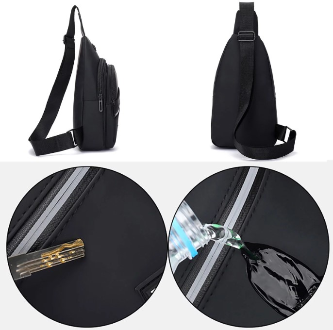 Men Chest Shoulder Bag Crossbody Mini Backpack Backpack for Mobile and Accessories Light Weight Bag use for Boys and Girls Men's Handbags Oxford Bag for Man