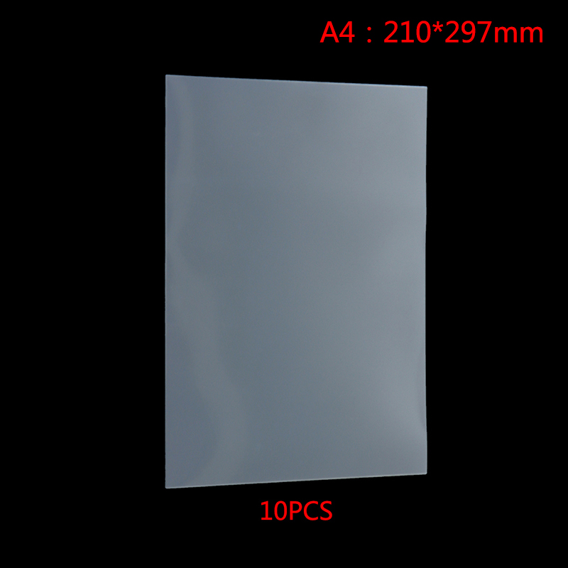 10PCS A3 A4 A5 Inkjet &amp;Laser Printing Transparency Film Photographic ...