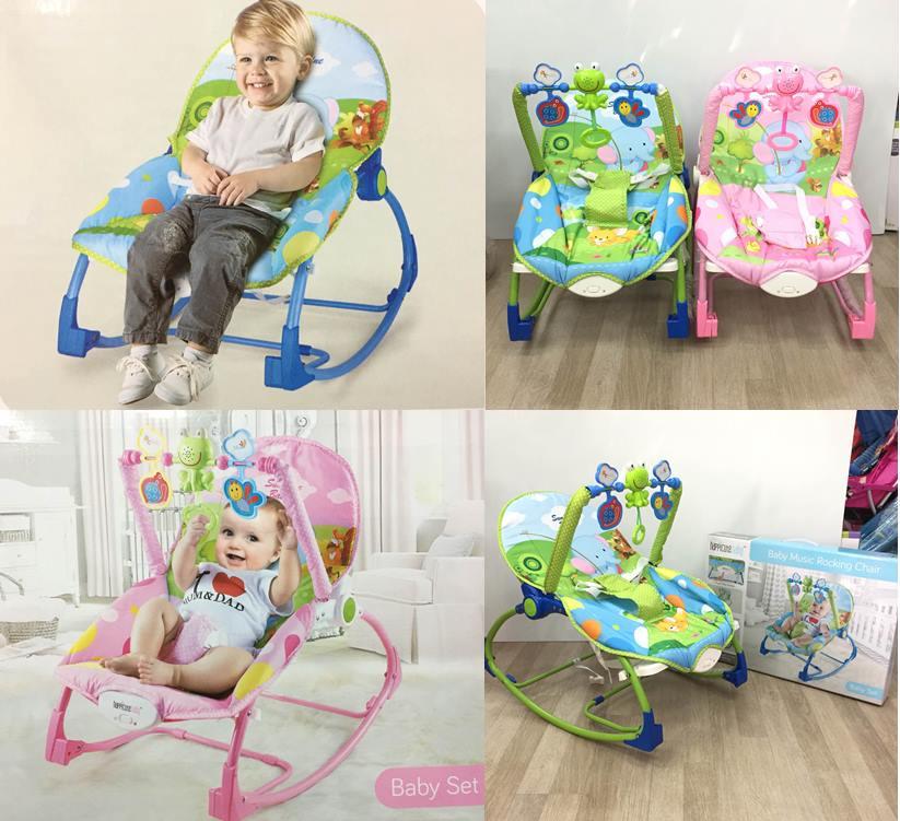 Other Baby Vibrating Baby Rocker Chair with Music Set blue was sold