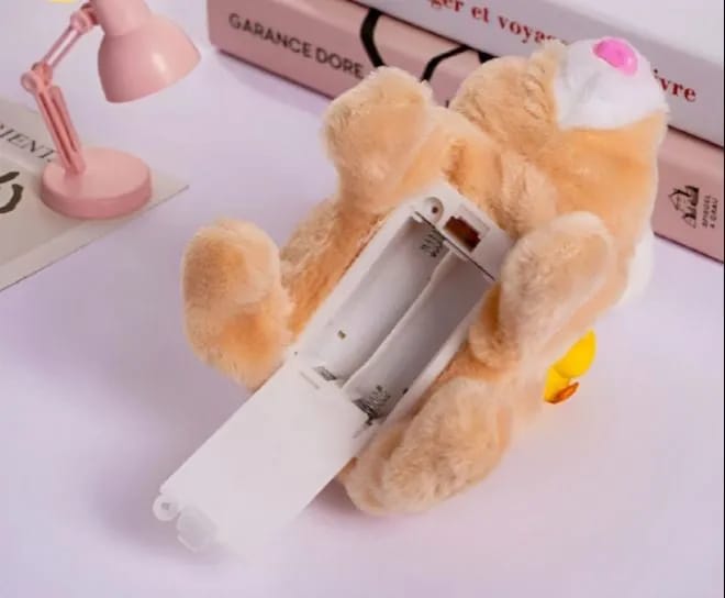 New Electric Plush Bunny Toy – Battery-Operated Walking Rabbit with Music and Moving Ears – Realistic and Interactive – Walks, Jumps, Twitches, and Wiggles Its Ears – Requires 2 AAA Batteries – Perfect Toy for Kids.