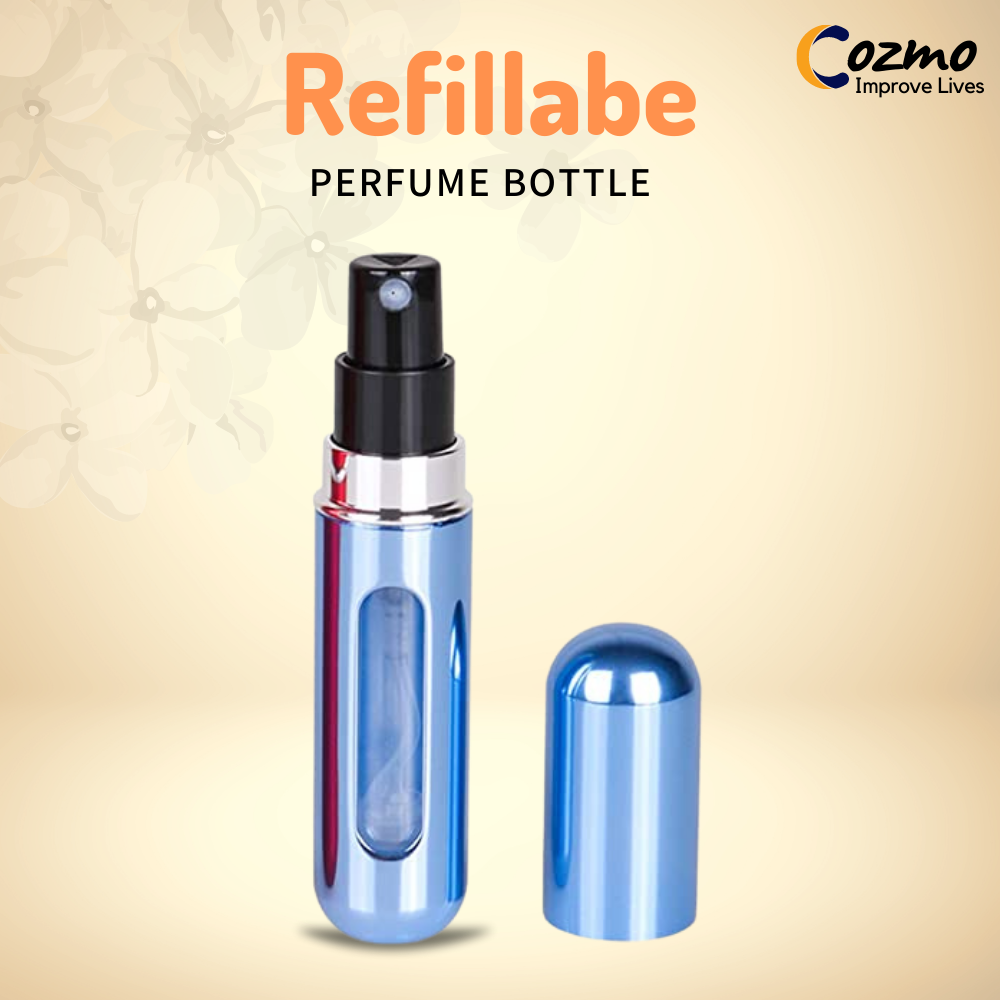 Refillable Perfume Bottle | Perfume Bottle | Mini Perfume Bottle | Smart Pocket Perfume Bottle | Perfume Spray Bottle | Refillable Spray Bottle | Aluminum Perfume Bottle price in Pakistan